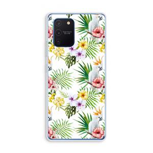 CaseCompany Gele kuif: Samsung Galaxy Note 10 Lite Transparant Hoesje