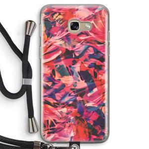 CaseCompany California: Samsung Galaxy A5 (2017) Transparant Hoesje met koord