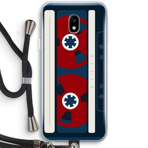 CaseCompany Here's your tape: Samsung Galaxy J3 (2017) Transparant Hoesje met koord