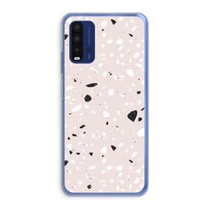 CaseCompany Terrazzo N°20: Xiaomi Redmi 9T Transparant Hoesje