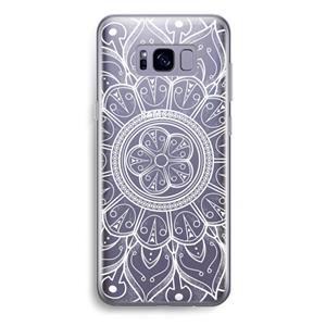 CaseCompany Roses Are Red: Samsung Galaxy S8 Plus Transparant Hoesje