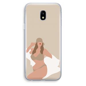 CaseCompany One of a kind: Samsung Galaxy J3 (2017) Transparant Hoesje