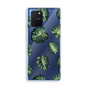 CaseCompany Tropische bladeren: Samsung Galaxy Note 10 Lite Transparant Hoesje