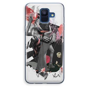 CaseCompany Dissimulation du réel: Samsung Galaxy A6 (2018) Transparant Hoesje