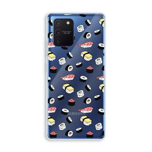 CaseCompany Sushi time: Samsung Galaxy Note 10 Lite Transparant Hoesje