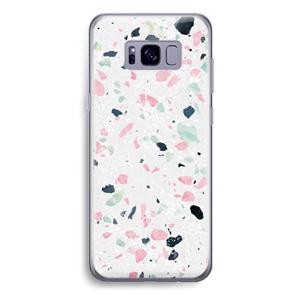 CaseCompany Terrazzo N°3: Samsung Galaxy S8 Plus Transparant Hoesje
