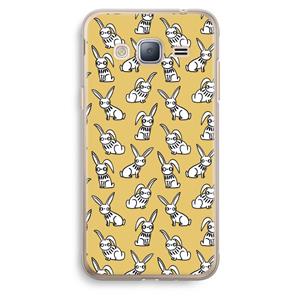 CaseCompany Haas: Samsung Galaxy J3 (2016) Transparant Hoesje