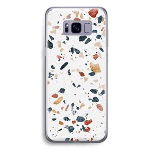 CaseCompany Terrazzo N°4: Samsung Galaxy S8 Plus Transparant Hoesje