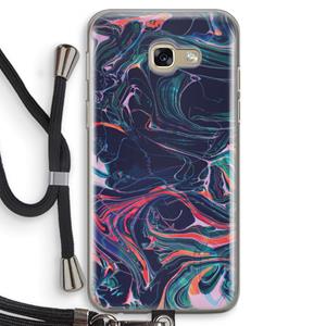 CaseCompany Light Years Beyond: Samsung Galaxy A5 (2017) Transparant Hoesje met koord