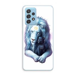CaseCompany Child Of Light: Samsung Galaxy A73 Transparant Hoesje