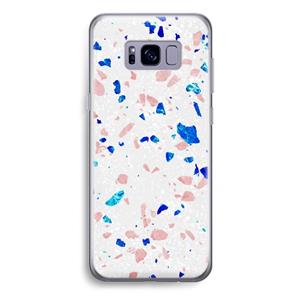 CaseCompany Terrazzo N°6: Samsung Galaxy S8 Plus Transparant Hoesje