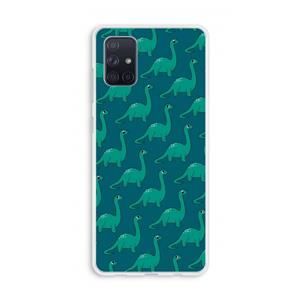 CaseCompany Diplodocus: Galaxy A71 Transparant Hoesje