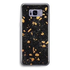 CaseCompany Terrazzo N°7: Samsung Galaxy S8 Plus Transparant Hoesje