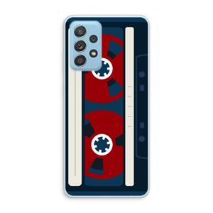 CaseCompany Here's your tape: Samsung Galaxy A73 Transparant Hoesje