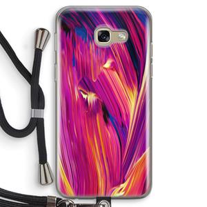 CaseCompany Phoenix: Samsung Galaxy A5 (2017) Transparant Hoesje met koord