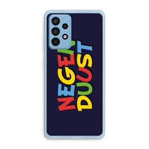 CaseCompany 90's One: Samsung Galaxy A52 Transparant Hoesje