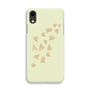 CaseCompany Falling Leaves: iPhone XR Volledig Geprint Hoesje