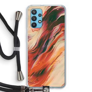CaseCompany Forgotten Lands: Samsung Galaxy A32 4G Transparant Hoesje met koord