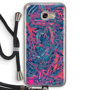 CaseCompany Sleeping Dreams: Samsung Galaxy A5 (2017) Transparant Hoesje met koord
