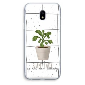 CaseCompany Kamerplant op vensterruit: Samsung Galaxy J3 (2017) Transparant Hoesje