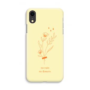 CaseCompany No rain no flowers: iPhone XR Volledig Geprint Hoesje