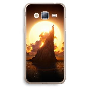 CaseCompany Children of the Sun: Samsung Galaxy J3 (2016) Transparant Hoesje