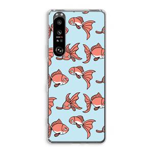 CaseCompany Blub: Sony Xperia 1 III Transparant Hoesje