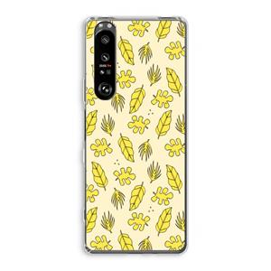 CaseCompany Herfst: Sony Xperia 1 III Transparant Hoesje
