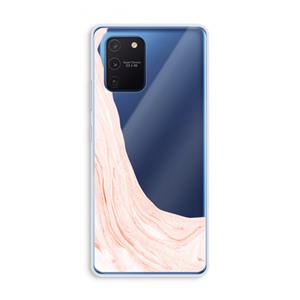 CaseCompany Peach bath: Samsung Galaxy Note 10 Lite Transparant Hoesje