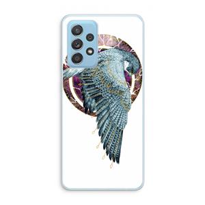 CaseCompany Golden Falcon: Samsung Galaxy A73 Transparant Hoesje