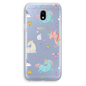 CaseCompany Fantasiewereld: Samsung Galaxy J3 (2017) Transparant Hoesje