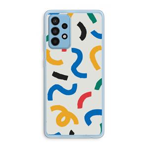 CaseCompany Illustratieve pop 2: Samsung Galaxy A52 Transparant Hoesje