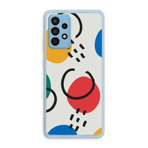 CaseCompany Illustratieve pop 3: Samsung Galaxy A52 Transparant Hoesje