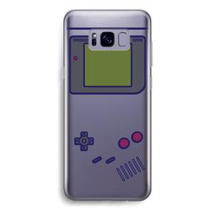 CaseCompany Game On: Samsung Galaxy S8 Plus Transparant Hoesje