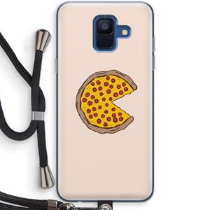 CaseCompany You Complete Me #2: Samsung Galaxy A6 (2018) Transparant Hoesje met koord