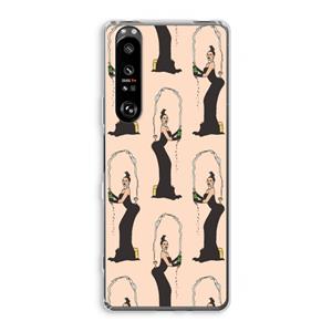 CaseCompany Pop Some Kim: Sony Xperia 1 III Transparant Hoesje