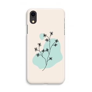 CaseCompany Love your petals: iPhone XR Volledig Geprint Hoesje