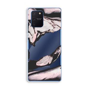 CaseCompany Roze stroom: Samsung Galaxy Note 10 Lite Transparant Hoesje