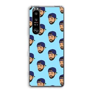 CaseCompany Drake Away: Sony Xperia 1 III Transparant Hoesje