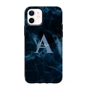 CaseCompany Midnight Marble: iPhone 12 mini Tough Case