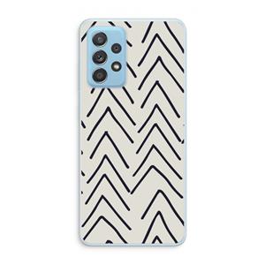 CaseCompany Marrakech Arrows: Samsung Galaxy A73 Transparant Hoesje