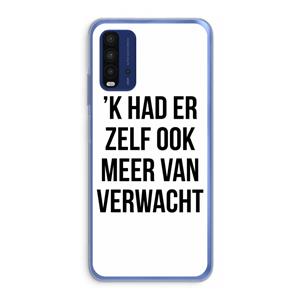 CaseCompany Meer verwacht: Xiaomi Redmi 9T Transparant Hoesje