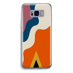 CaseCompany Noor A: Samsung Galaxy S8 Plus Transparant Hoesje