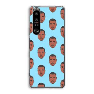 CaseCompany Kanye Call Me℃: Sony Xperia 1 III Transparant Hoesje