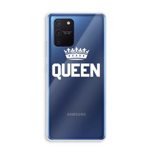 CaseCompany Queen zwart: Samsung Galaxy Note 10 Lite Transparant Hoesje