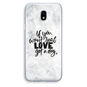 CaseCompany Partner in crime: Samsung Galaxy J3 (2017) Transparant Hoesje