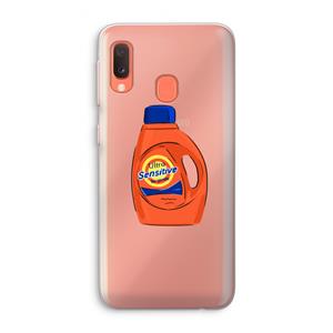 CaseCompany Ultra Sensitive: Samsung Galaxy A20e Transparant Hoesje