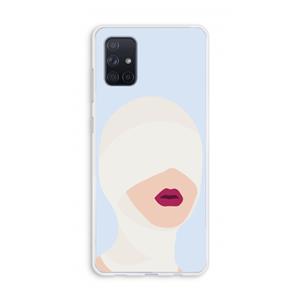 CaseCompany Incognito: Galaxy A71 Transparant Hoesje