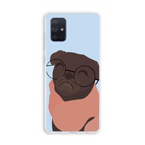 CaseCompany Ludo: Galaxy A71 Transparant Hoesje