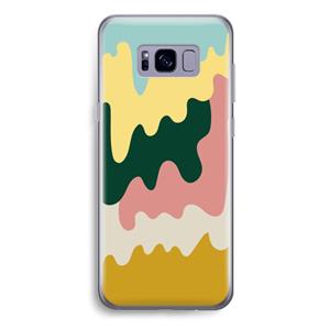 CaseCompany Baar B: Samsung Galaxy S8 Plus Transparant Hoesje